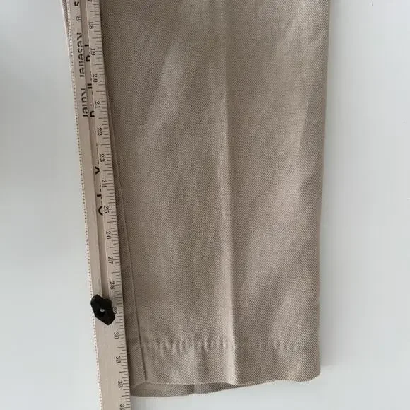 Polo Ralph Lauren Pants Mens 36x32 Khaki Tan Chino Linen Twill Made in USA